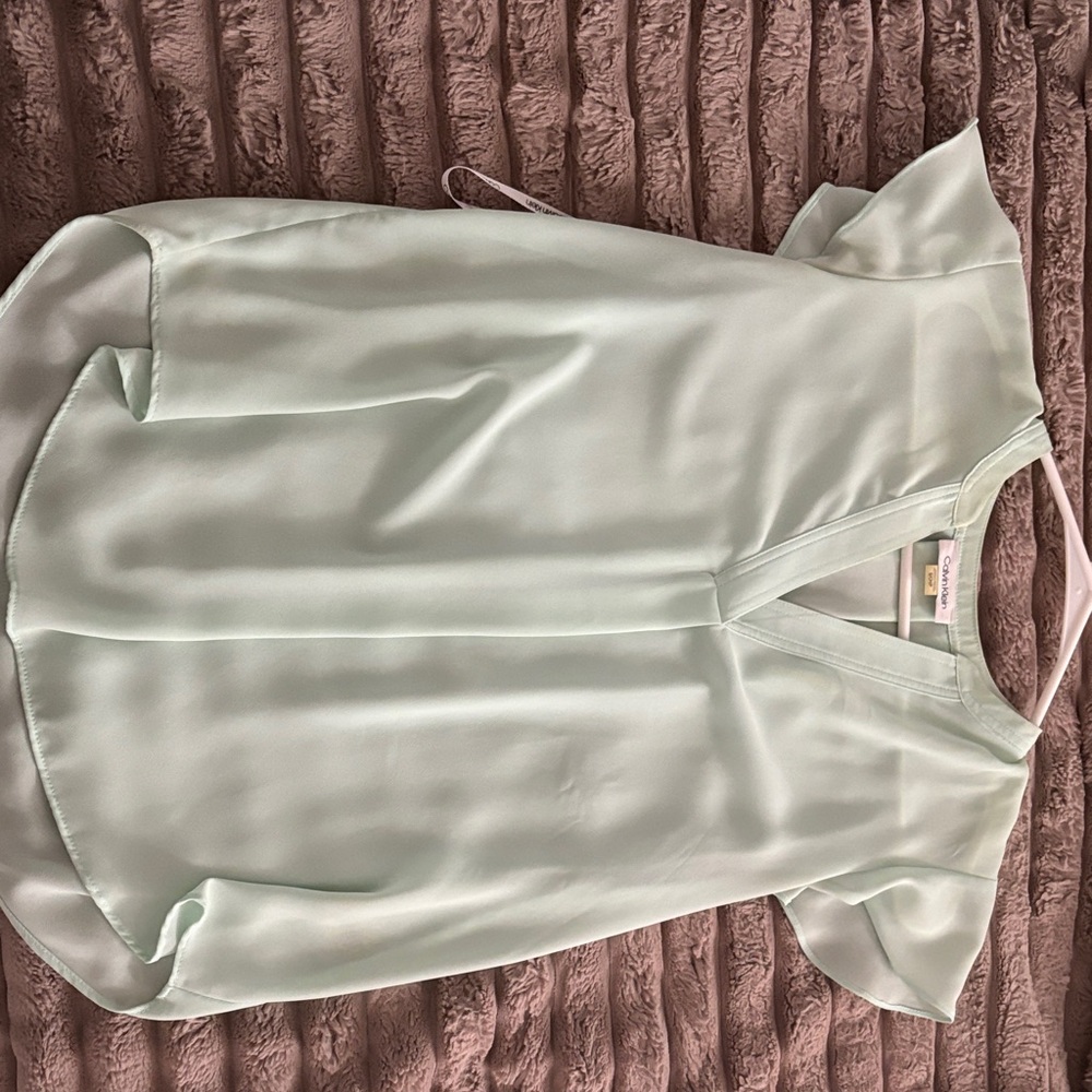 Calvin Klein Light Mint Blouse